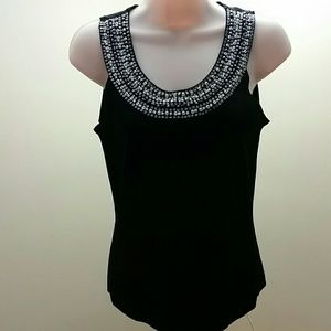 Small black business blouse